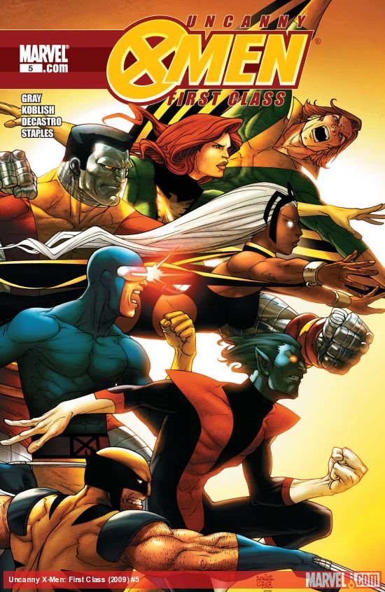 Cover of Uncanny X-Men: First Class #5