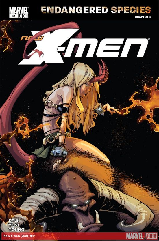 Cover of New X-Men #41