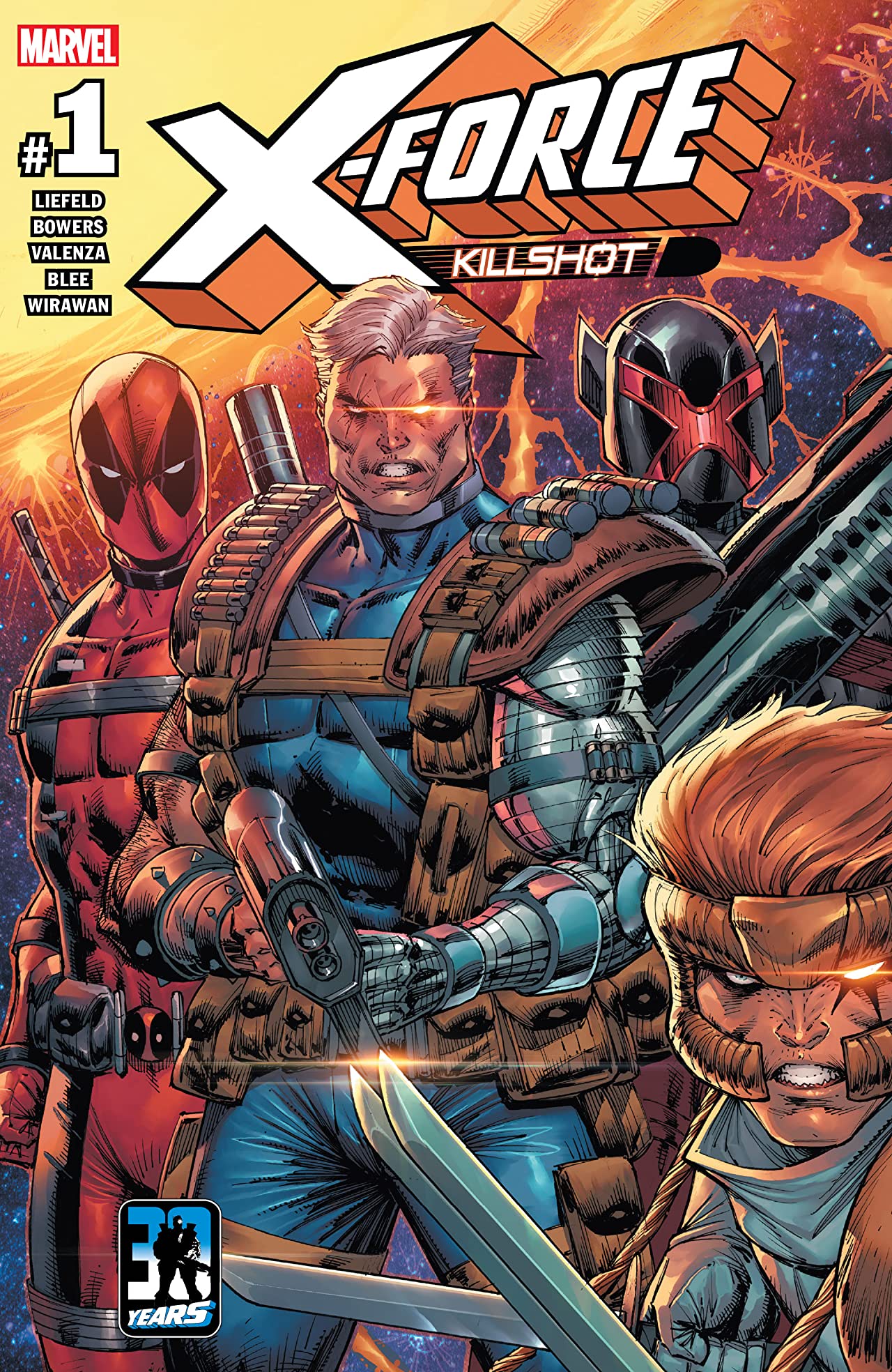 Cover of X-Force: Killshot Anniversary Special #[nn]