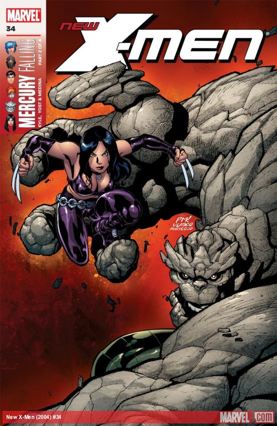 Cover of New X-Men #34