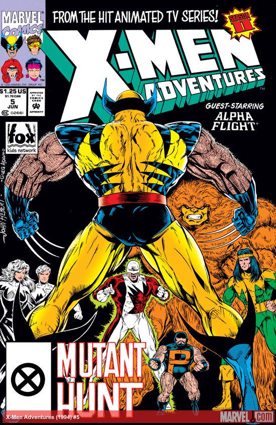 Cover of X-Men Adventures [II] #5