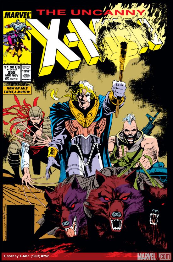 Cover of The Uncanny X-Men #252