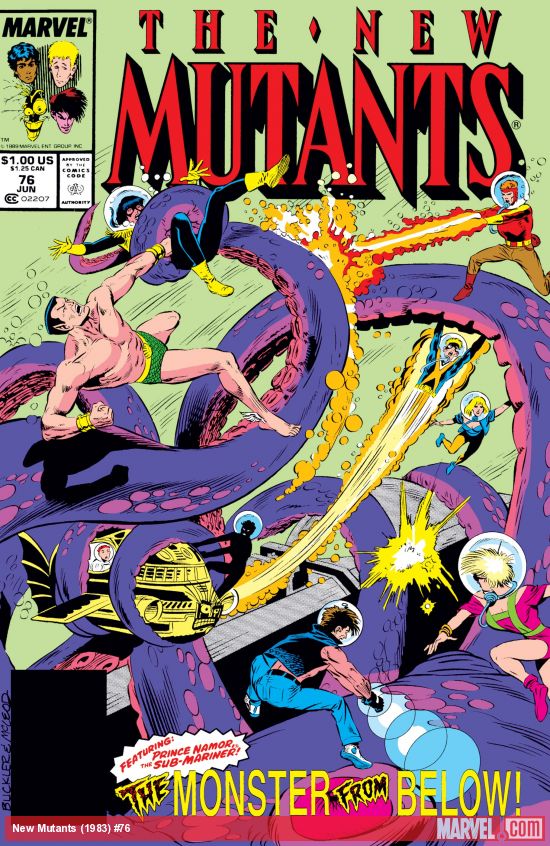 Cover of The New Mutants #76