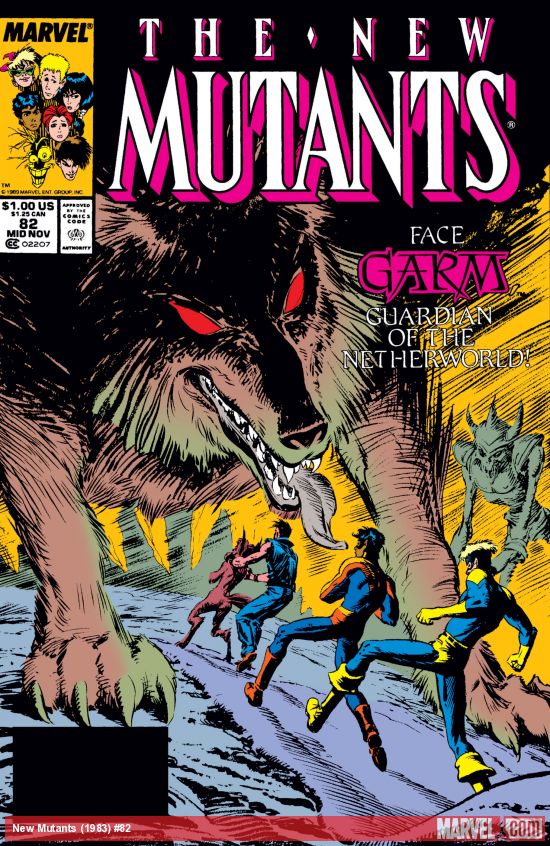 Cover of The New Mutants #82