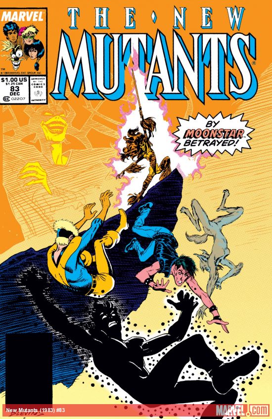Cover of The New Mutants #83