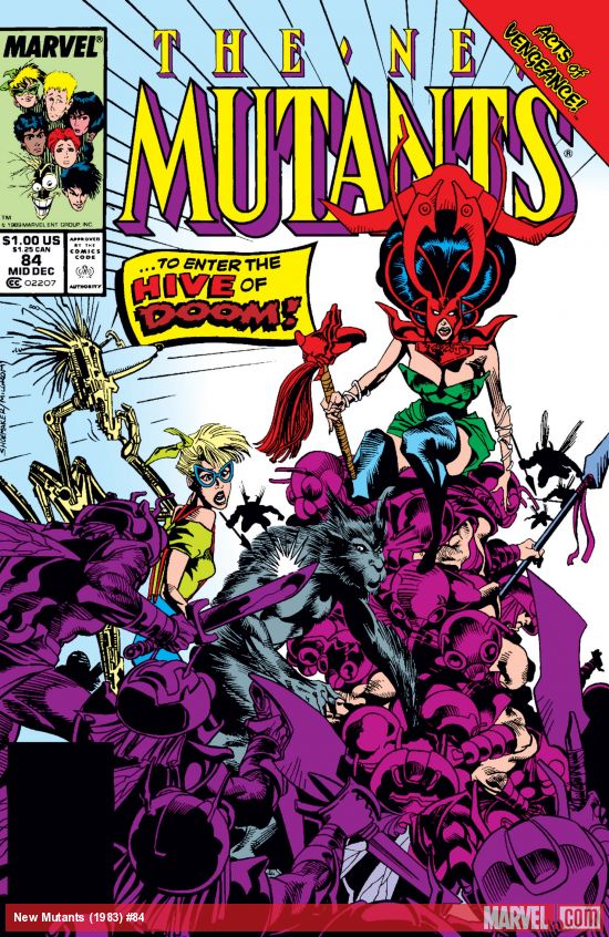 Cover of The New Mutants #84