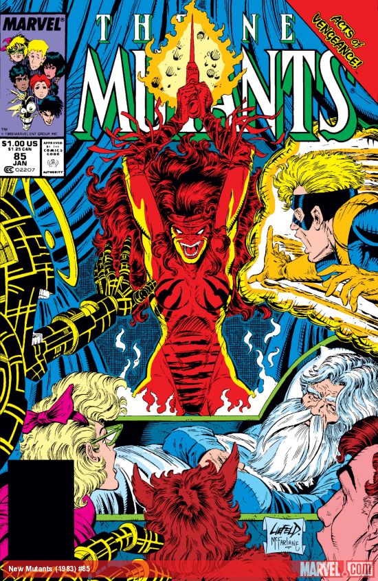Cover of The New Mutants #85
