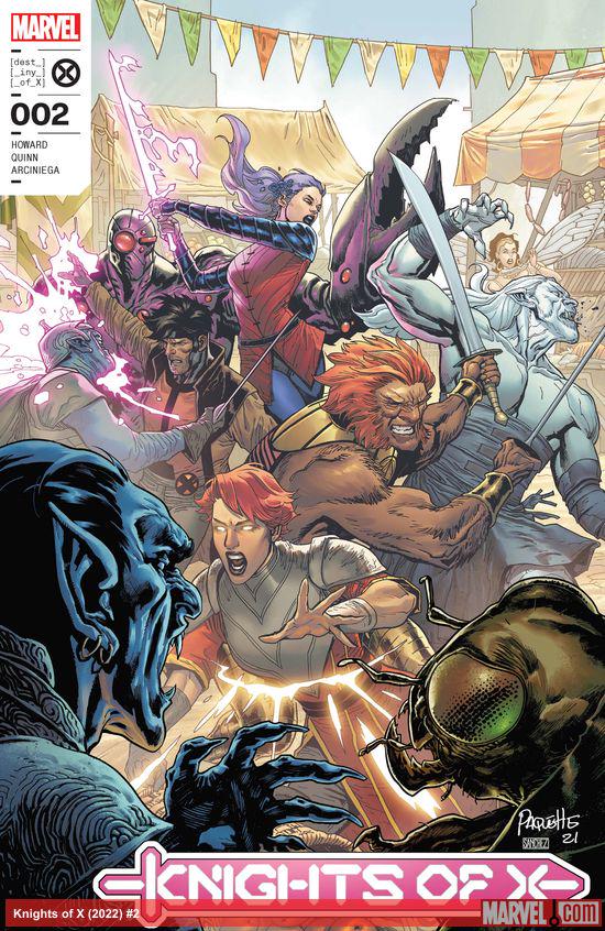 Cover of Knights of X #2