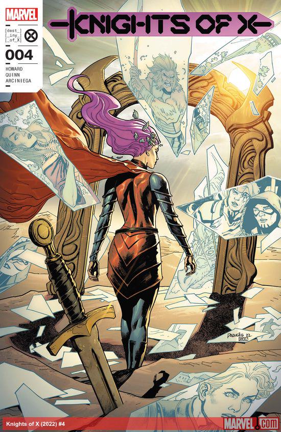 Cover of Knights of X #4