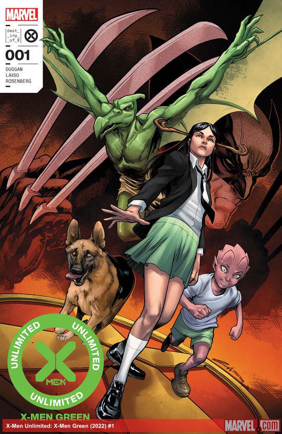 Cover of X-Men Unlimited: X-Men Green #1