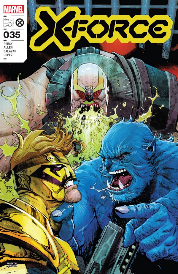 Cover of X-Force #35