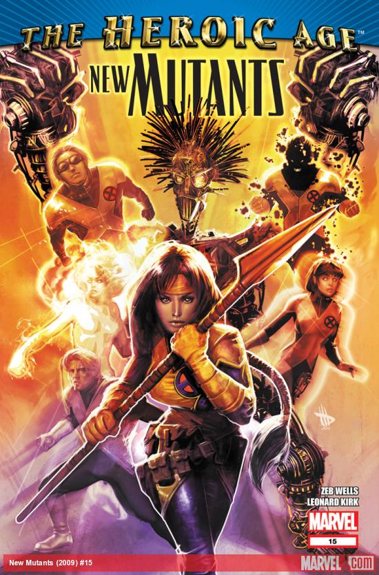 Cover of New Mutants #15