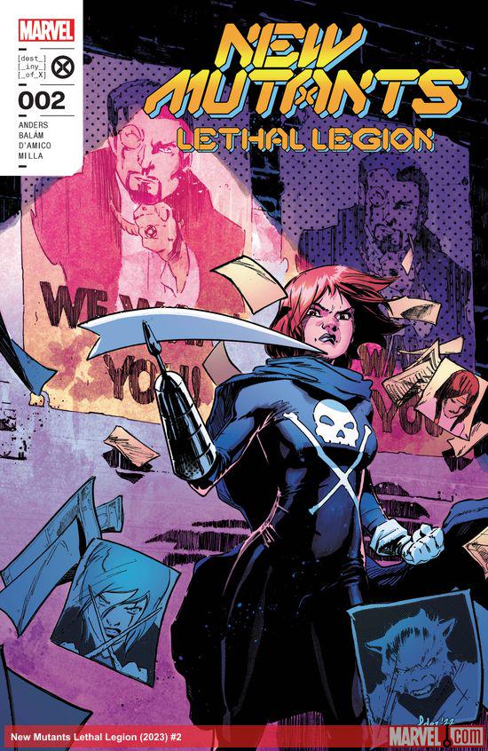 Cover of New Mutants Lethal Legion #2