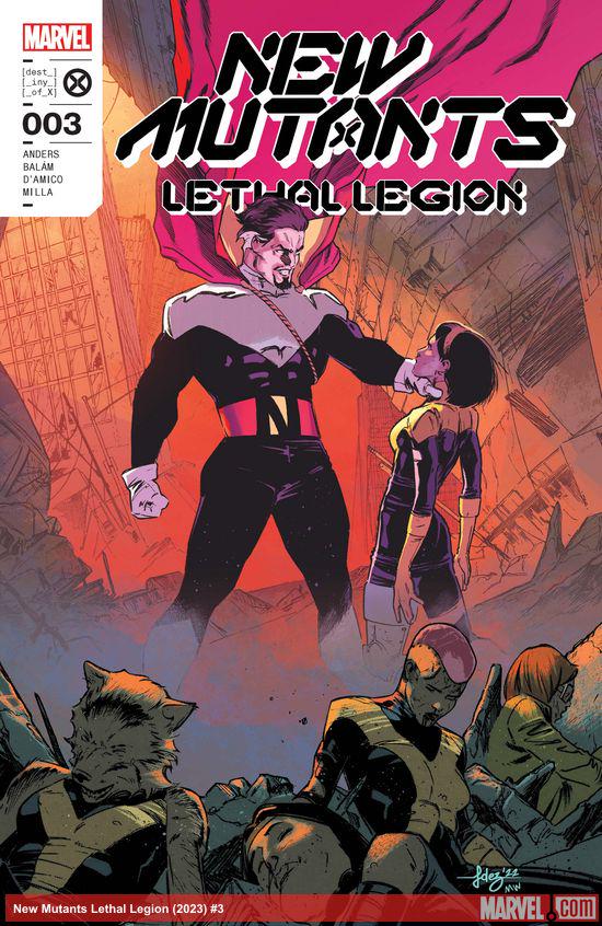 Cover of New Mutants Lethal Legion #3