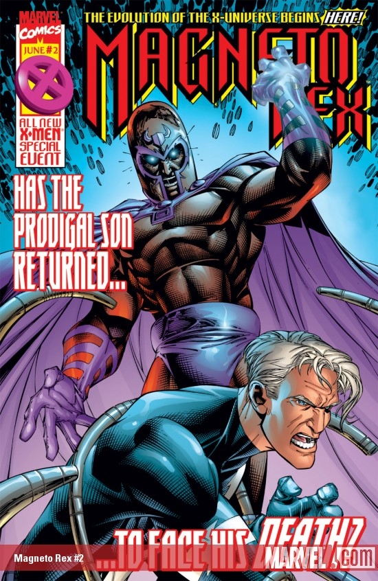 Cover of Magneto Rex #2