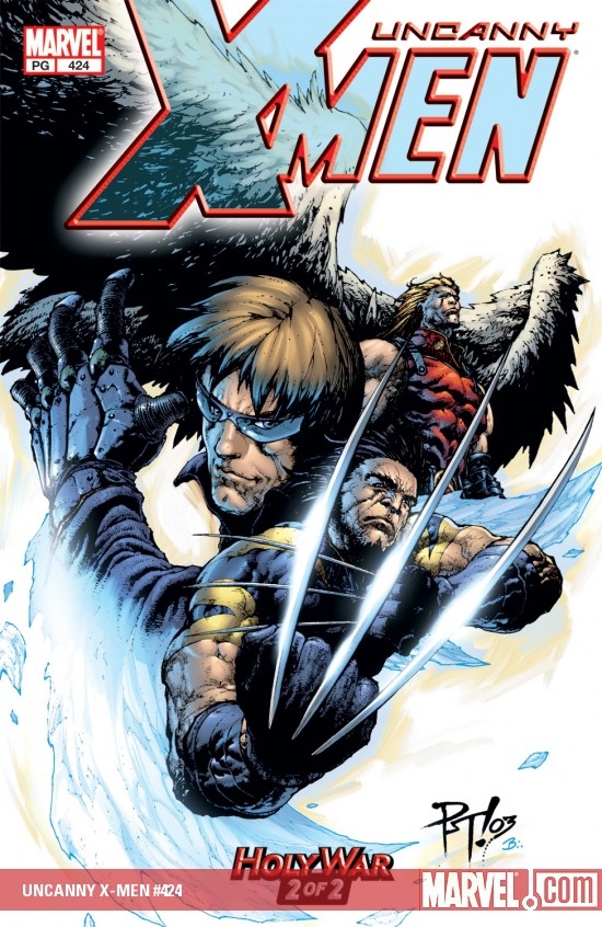 Cover of The Uncanny X-Men #424