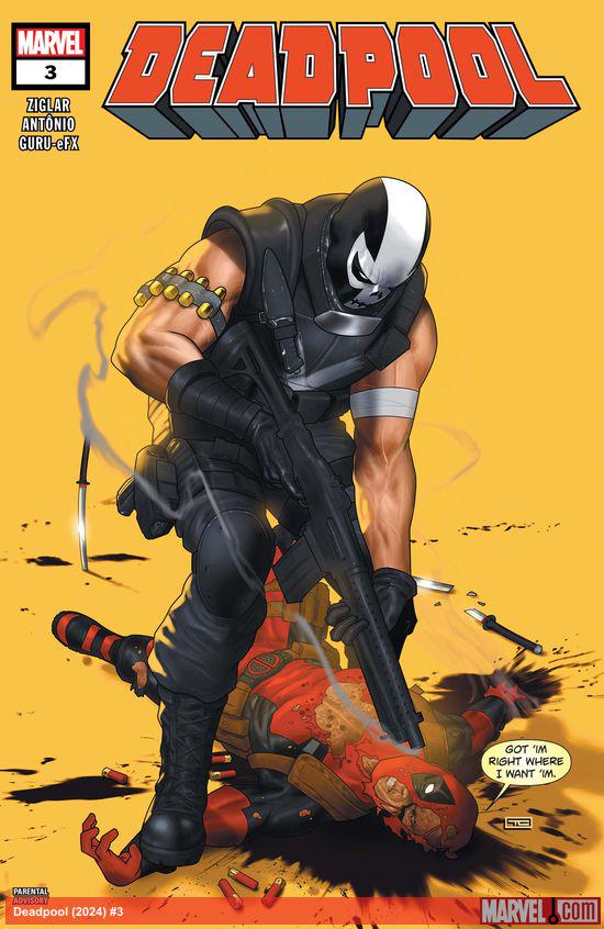 Cover of Deadpool #3