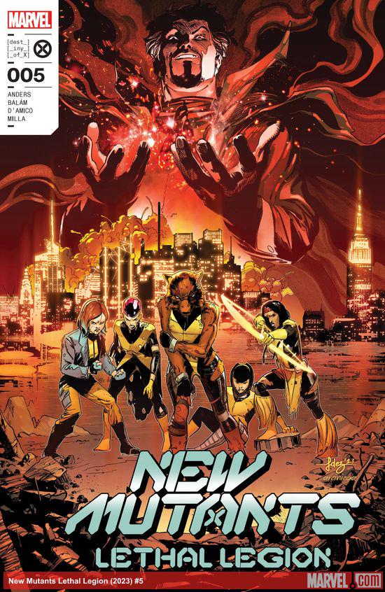 Cover of New Mutants Lethal Legion #5