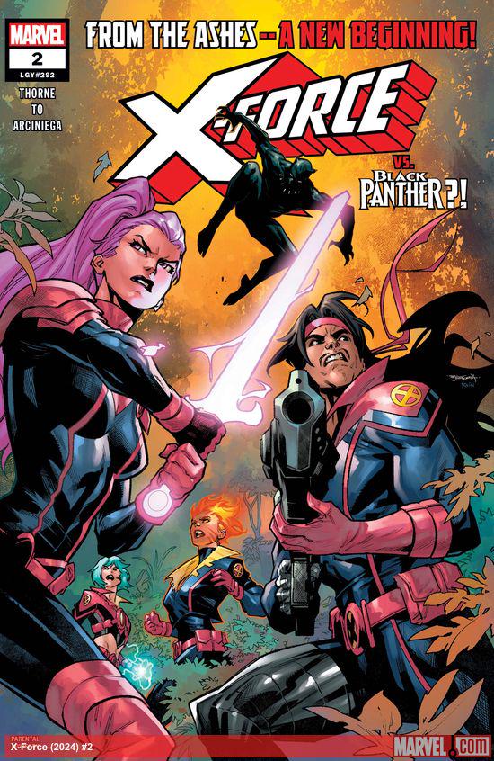 Cover of X-Force #2 (292)