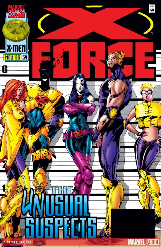 Cover of X-Force #54