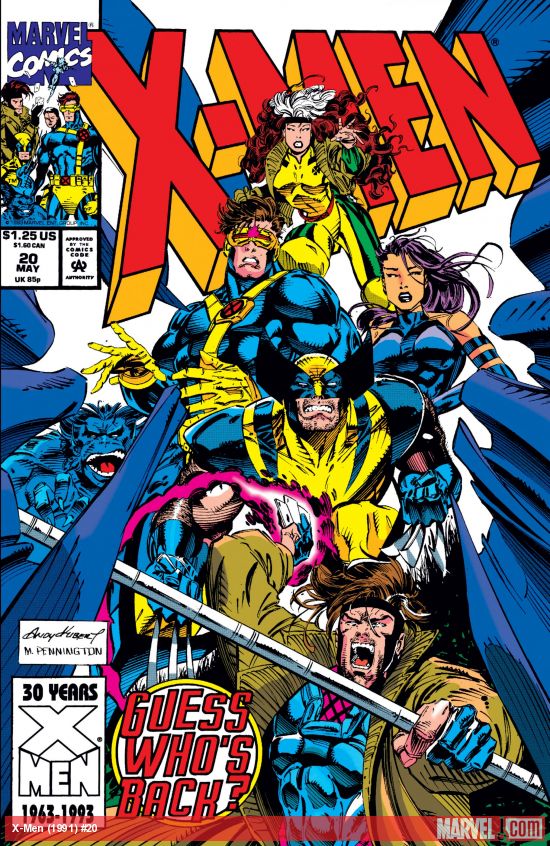 Cover of X-Men #20