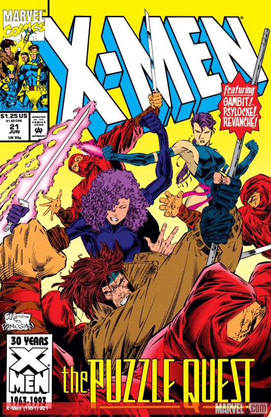 Cover of X-Men #21