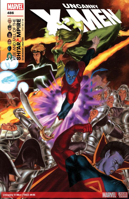 Cover of The Uncanny X-Men #486