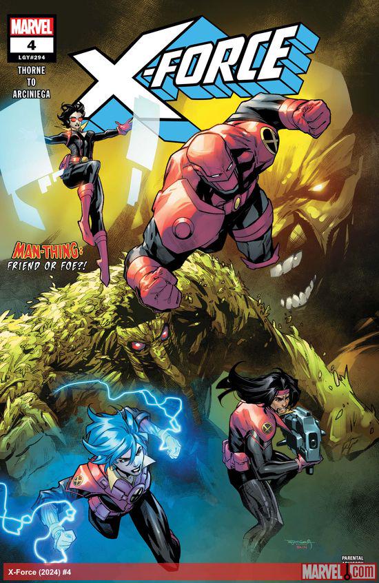 Cover of X-Force #4 (294)