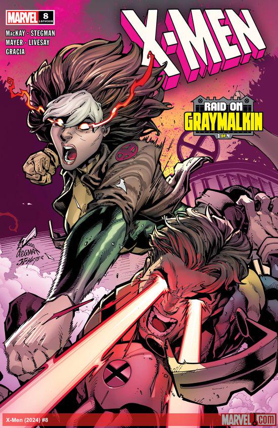 Cover of X-Men #8 (308)