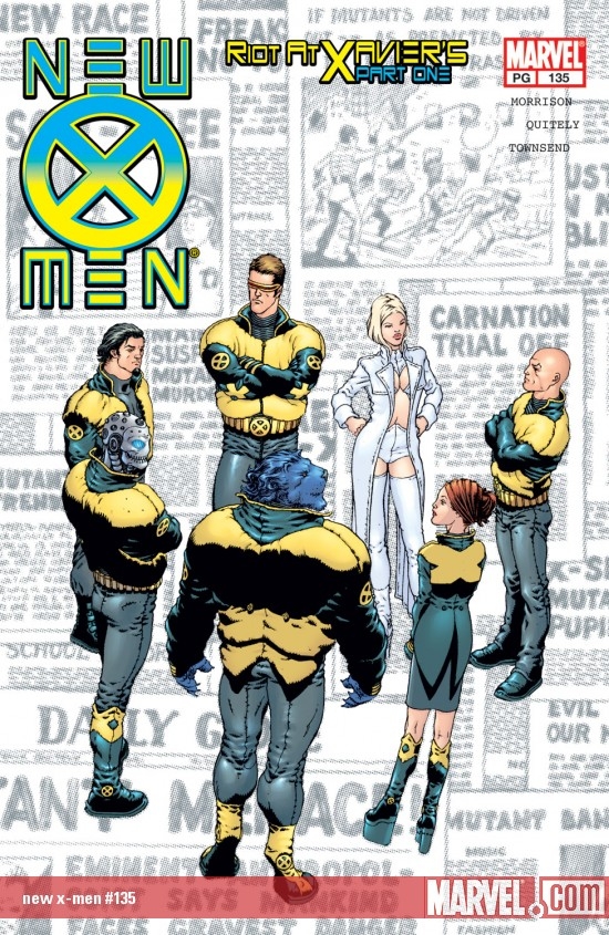 Cover of New X-Men #135