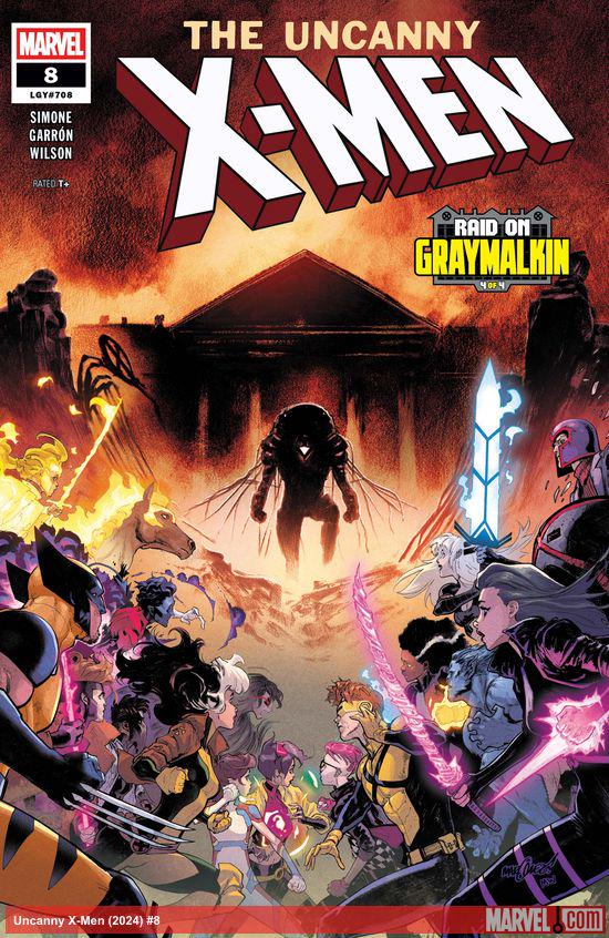Cover of Uncanny X-Men #8 (708)