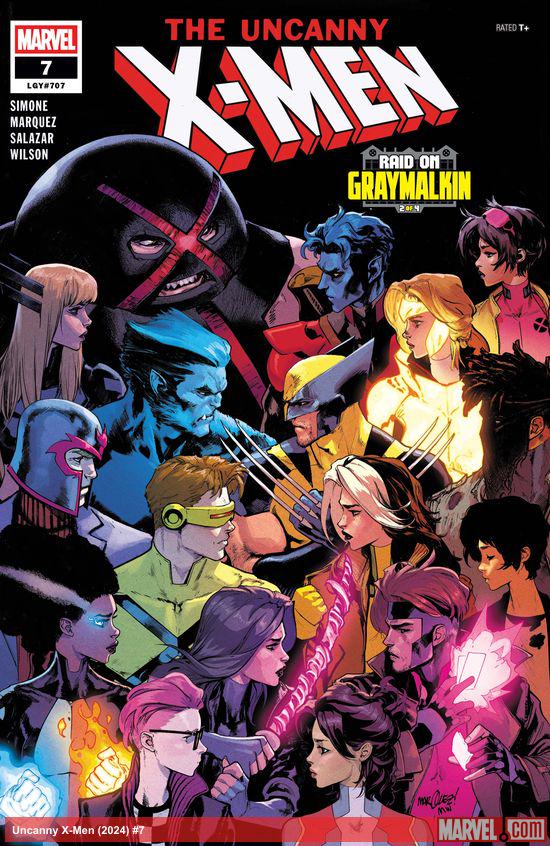 Cover of Uncanny X-Men #7 (707)