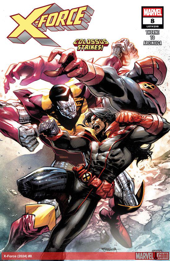 Cover of X-Force #8 (298)