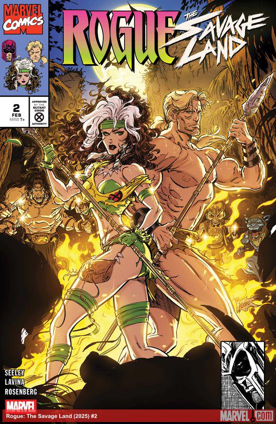 Cover of Rogue: The Savage Land #2