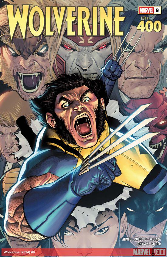Cover of Wolverine #8 (400)