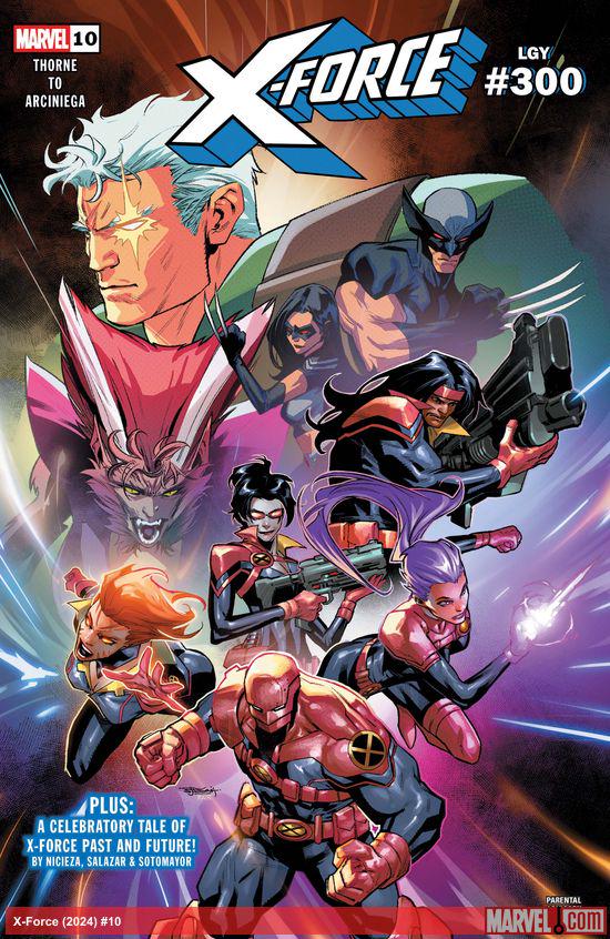 Cover of X-Force #10 (300)