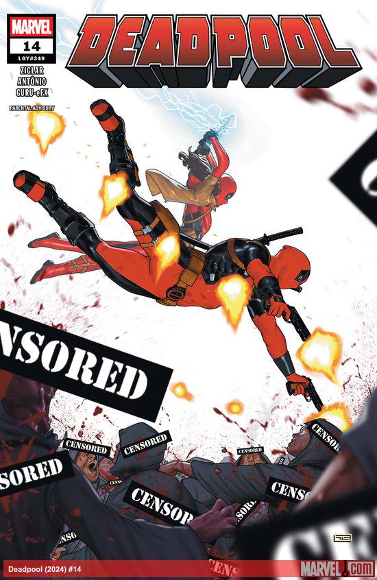 Cover of Deadpool #14 (349)