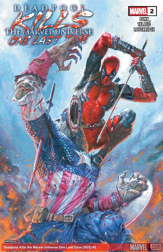 Cover of Deadpool Kills the Marvel Universe One Last Time #2