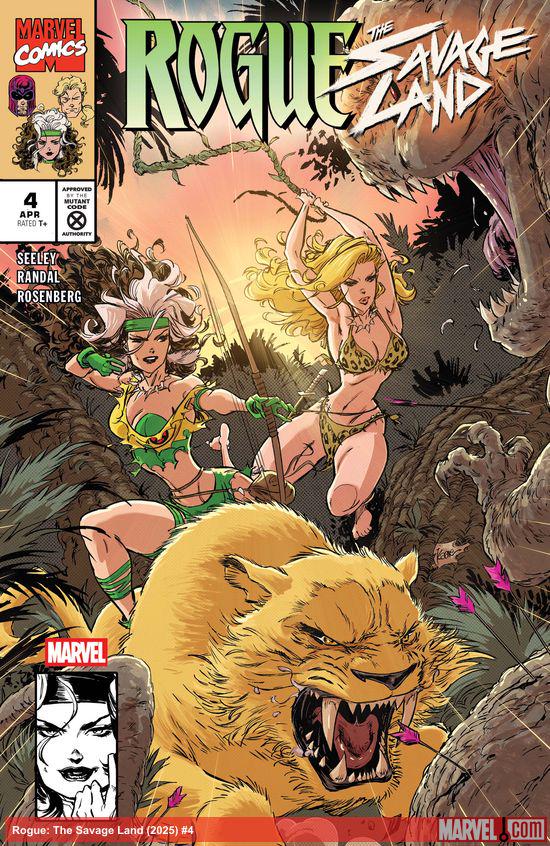 Cover of Rogue: The Savage Land #4