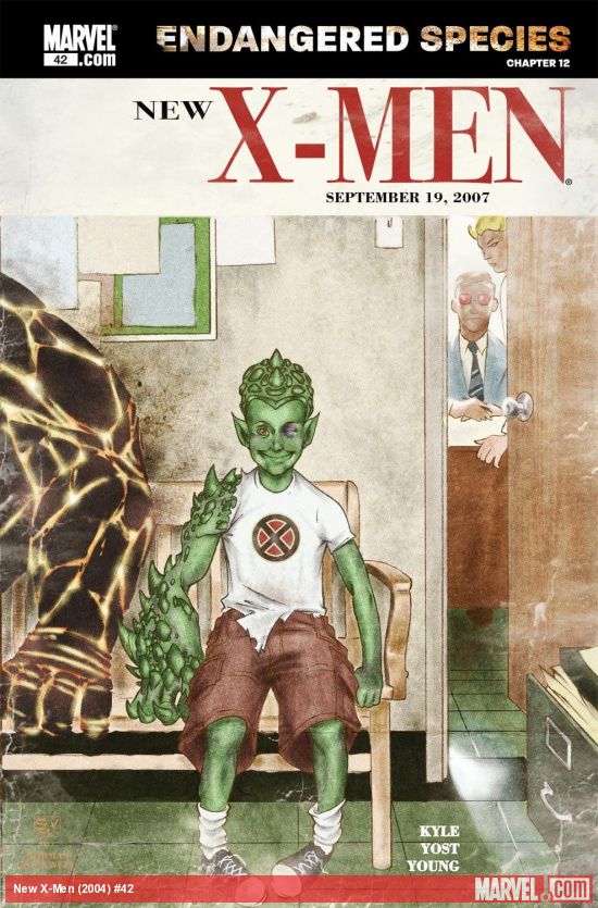 Cover of New X-Men #42