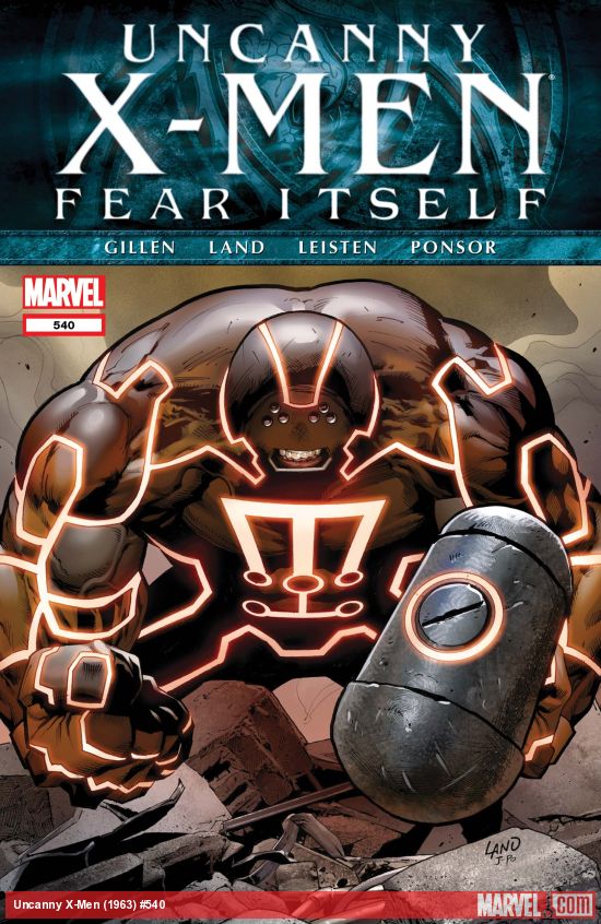 Cover of The Uncanny X-Men #540