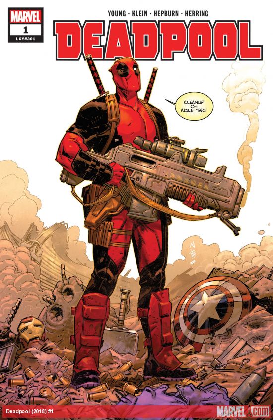 Cover of Deadpool #1 (301)