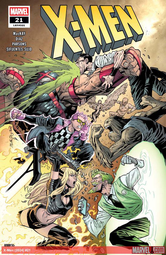 Cover of X-Men #21 (321)