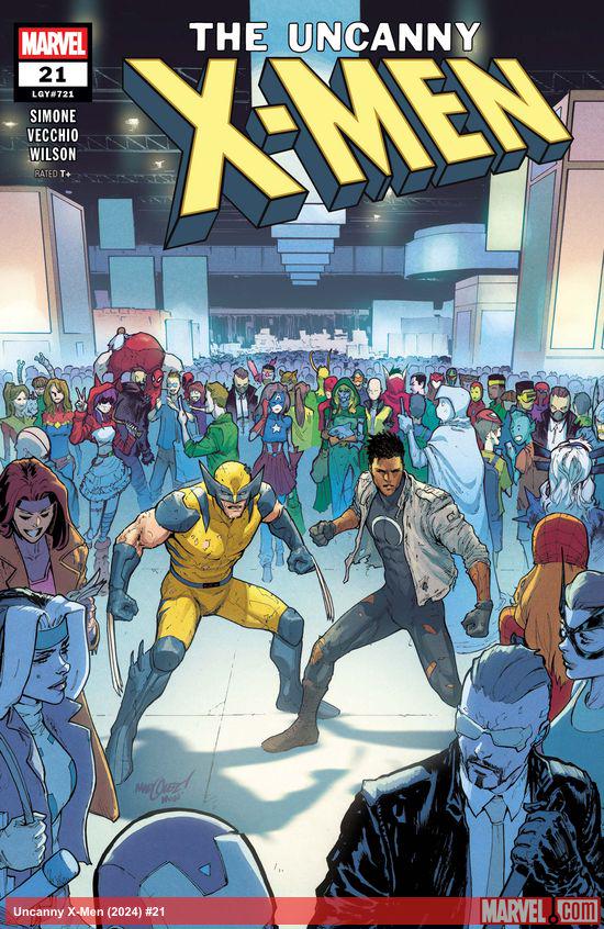 Cover of Uncanny X-Men #21 (721)