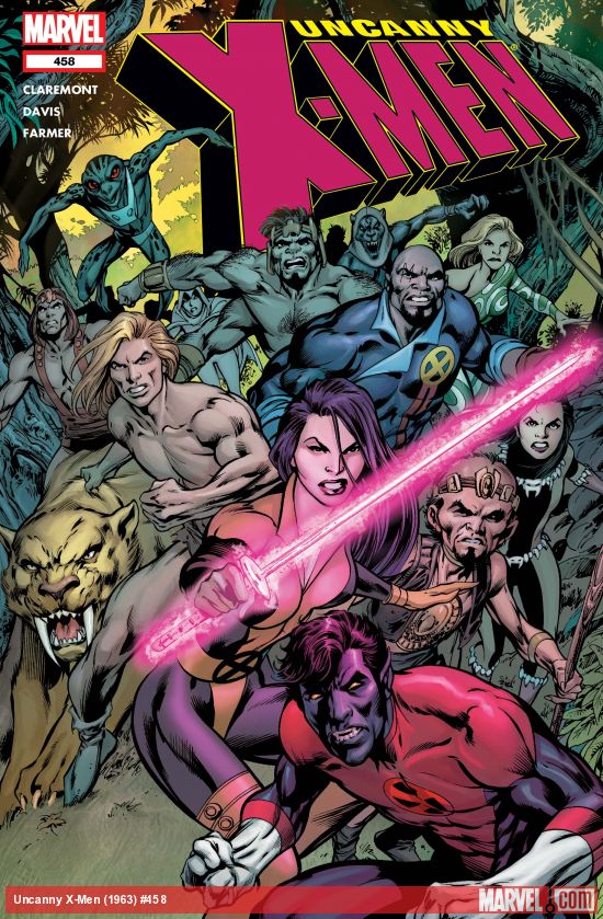 Cover of The Uncanny X-Men #458