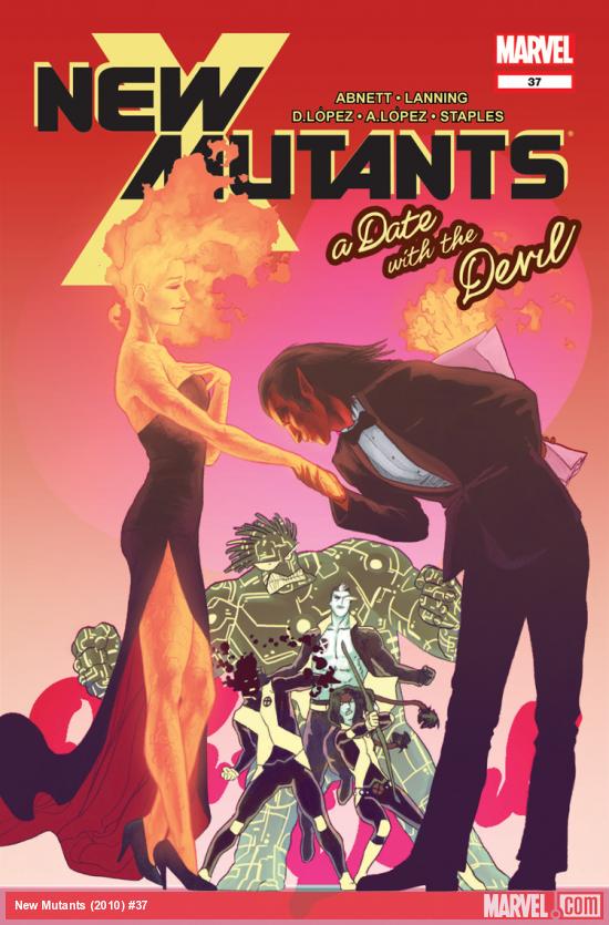 Cover of New Mutants #37