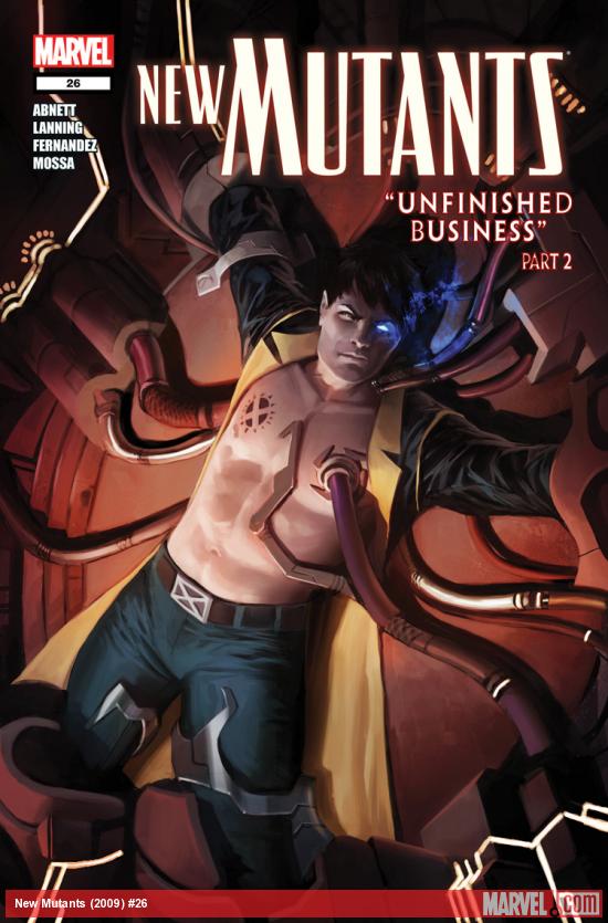 Cover of New Mutants #26