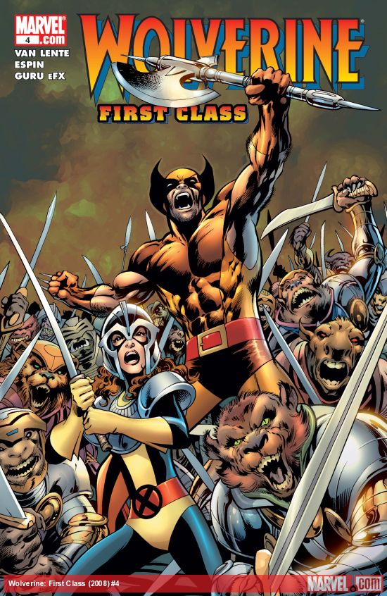 Cover of Wolverine: First Class #4