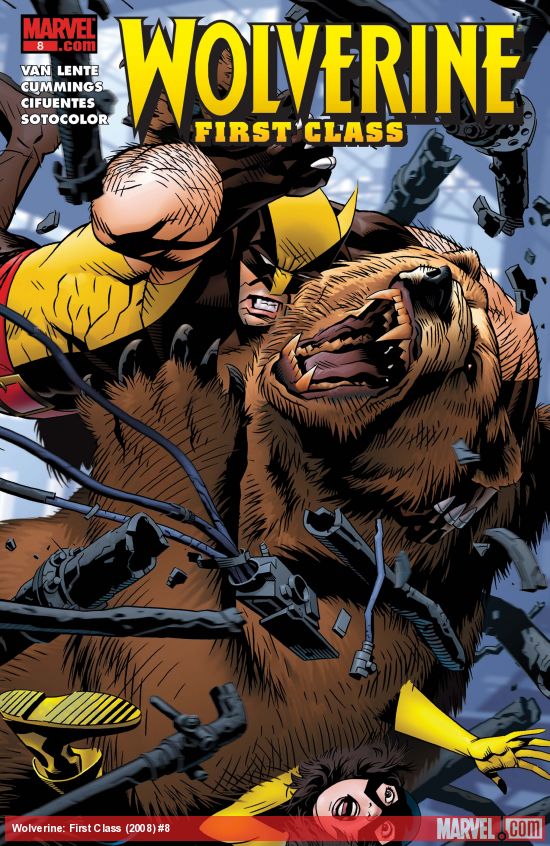 Cover of Wolverine: First Class #8