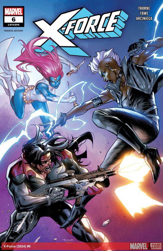 Cover of X-Force #6 (296)